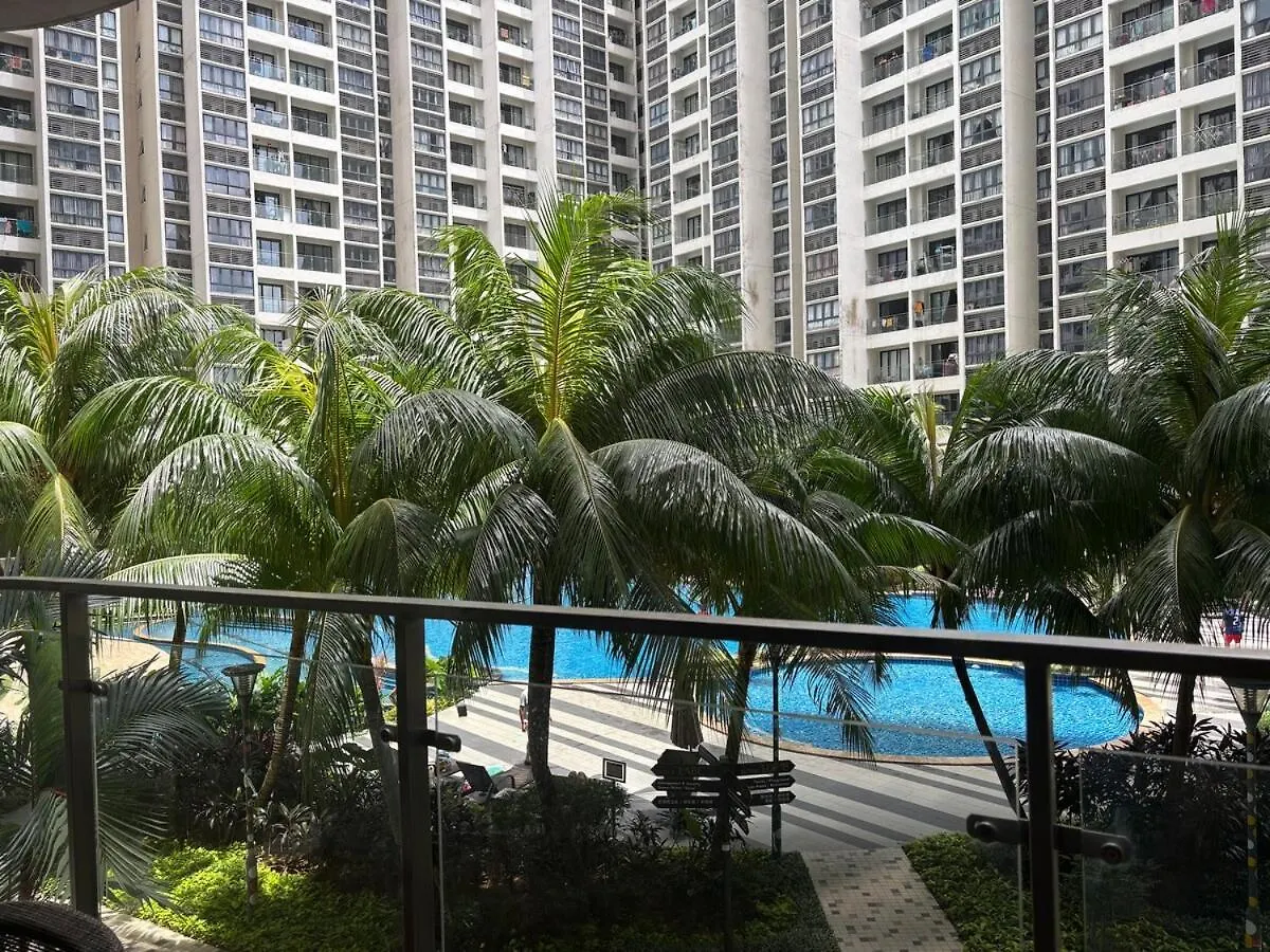 Apartment Pool View By The Beach 6-8Pax 3B3B Cozy Staycation Johor Bahru